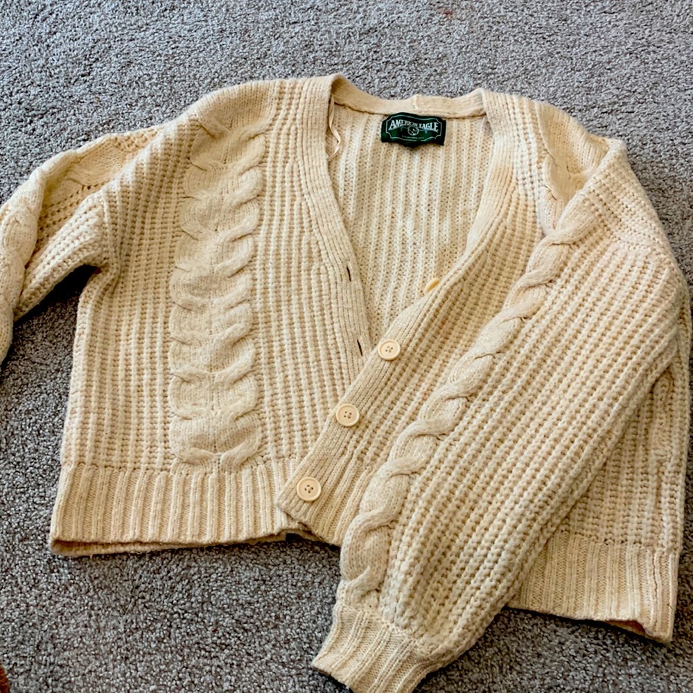 brand new american eagle cardigan